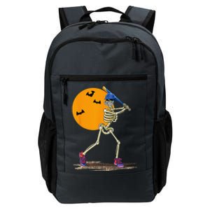 Baseball Skeleton Halloween Baseball Halloween Daily Commute Backpack