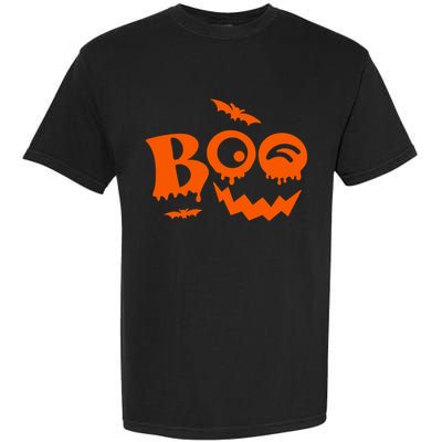 Boo Spooky Halloween Festive Garment-Dyed Heavyweight T-Shirt