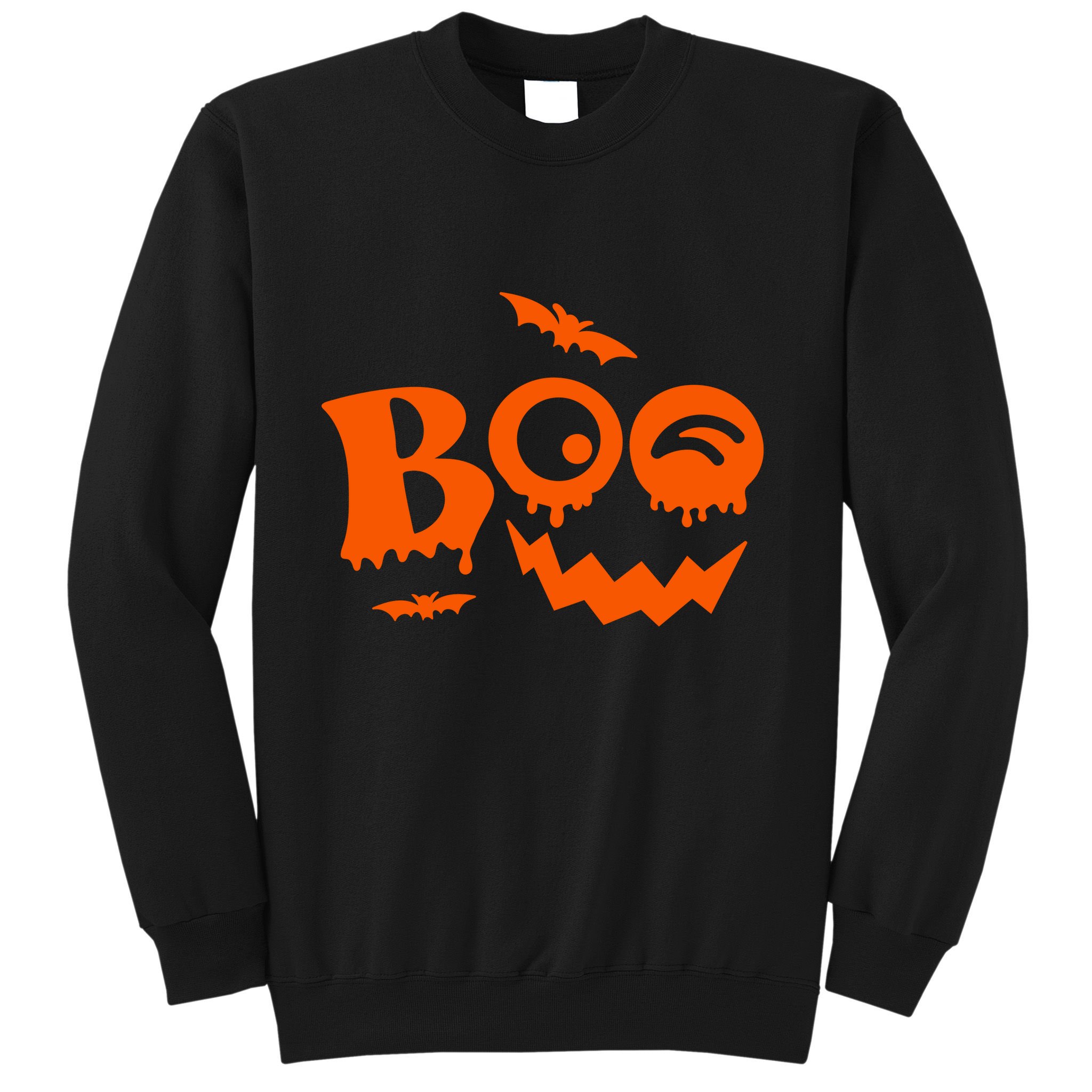 Boo Spooky Halloween Festive Sweatshirt