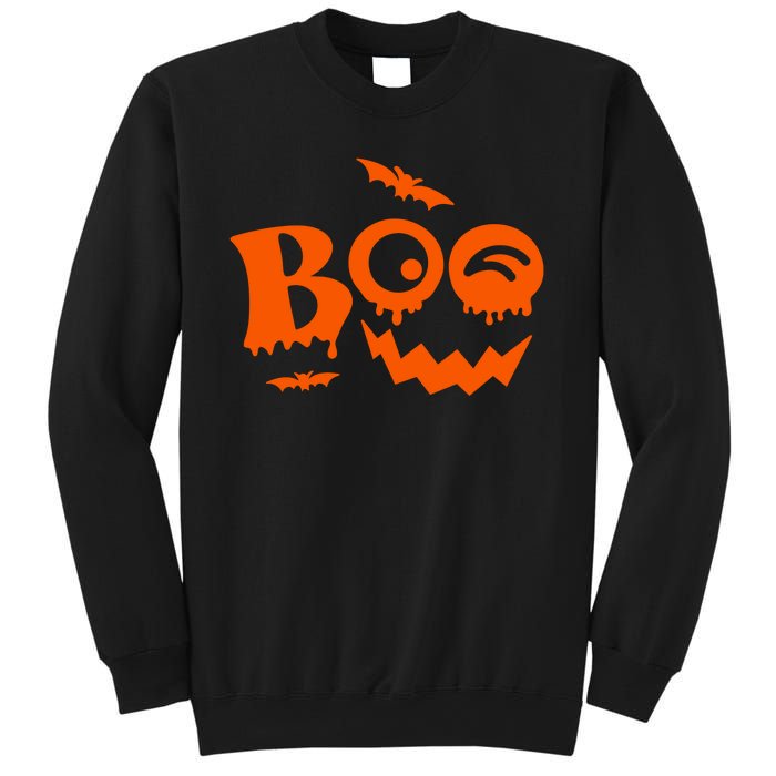 Boo Spooky Halloween Festive Sweatshirt