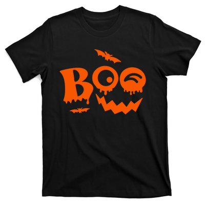 Boo Spooky Halloween Festive T-Shirt