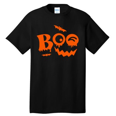 Boo Spooky Halloween Festive Tall T-Shirt