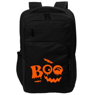 Boo Spooky Halloween Festive Impact Tech Backpack
