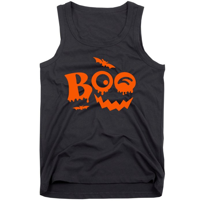 Boo Spooky Halloween Festive Tank Top