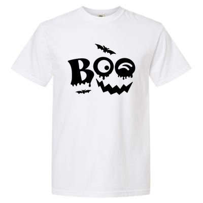 Boo Spooky Halloween Festive Garment-Dyed Heavyweight T-Shirt