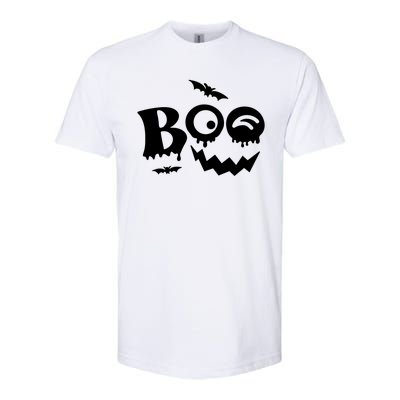 Boo Spooky Halloween Festive Softstyle® CVC T-Shirt