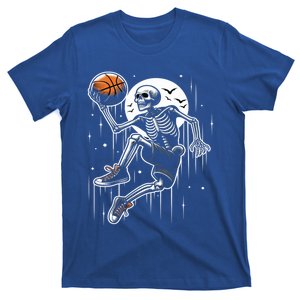 Basketball Skeleton Halloween Basketball Halloween Cute Gift T-Shirt