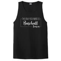 Baseball Season Humor Graphic PosiCharge Competitor Tank