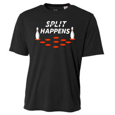 Bowling Split Happens Cooling Performance Crew T-Shirt