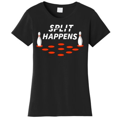 Bowling Split Happens Women's T-Shirt