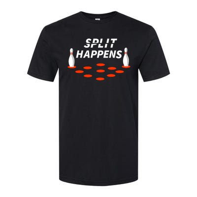 Bowling Split Happens Softstyle CVC T-Shirt