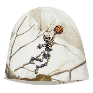 Basketball Skeleton Halloween Boy Basketball Halloween Kati - Camo Knit Beanie