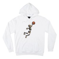 Basketball Skeleton Halloween Boy Basketball Halloween Hoodie