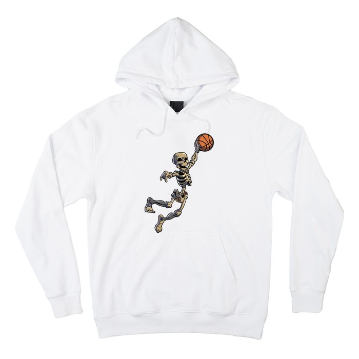 Basketball Skeleton Halloween Boy Basketball Halloween Hoodie