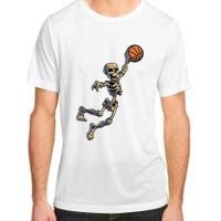 Basketball Skeleton Halloween Boy Basketball Halloween Adult ChromaSoft Performance T-Shirt