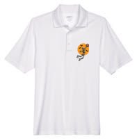 Basketball Skeleton Halloween Boy Basketball Halloween Men's Origin Performance Pique Polo