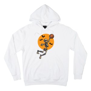 Basketball Skeleton Halloween Boy Basketball Halloween Hoodie