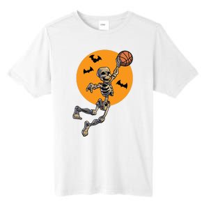 Basketball Skeleton Halloween Boy Basketball Halloween Tall Fusion ChromaSoft Performance T-Shirt