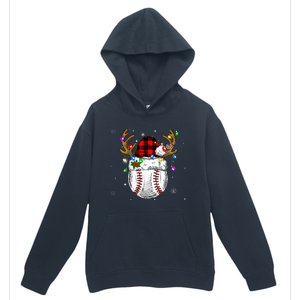 Baseball Santa Hat Funny Sport  baseball Christmas Urban Pullover Hoodie