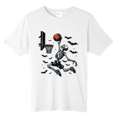 Basketball Skeleton Halloween Skeleton Basketball Player Tall Fusion ChromaSoft Performance T-Shirt