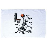 Basketball Skeleton Halloween Skeleton Basketball Player Microfiber Hand Towel