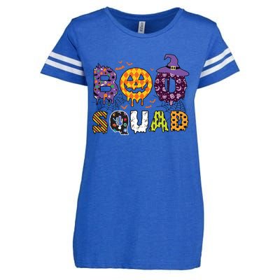 Boo Squad Halloween Gift Enza Ladies Jersey Football T-Shirt