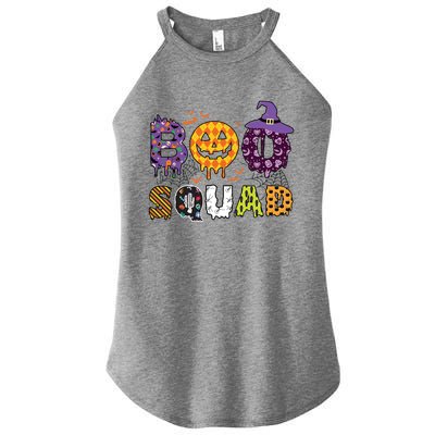 Boo Squad Halloween Gift Women’s Perfect Tri Rocker Tank