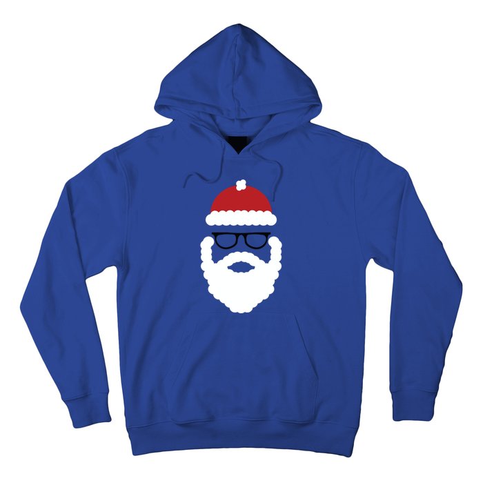 Brooklyn Surf Hipster Santa Christmas Gift Hoodie