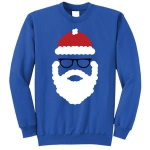 Brooklyn Surf Hipster Santa Christmas Gift Sweatshirt