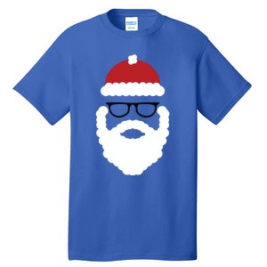 Brooklyn Surf Hipster Santa Christmas Gift Tall T-Shirt