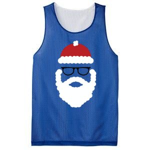 Brooklyn Surf Hipster Santa Christmas Gift Mesh Reversible Basketball Jersey Tank