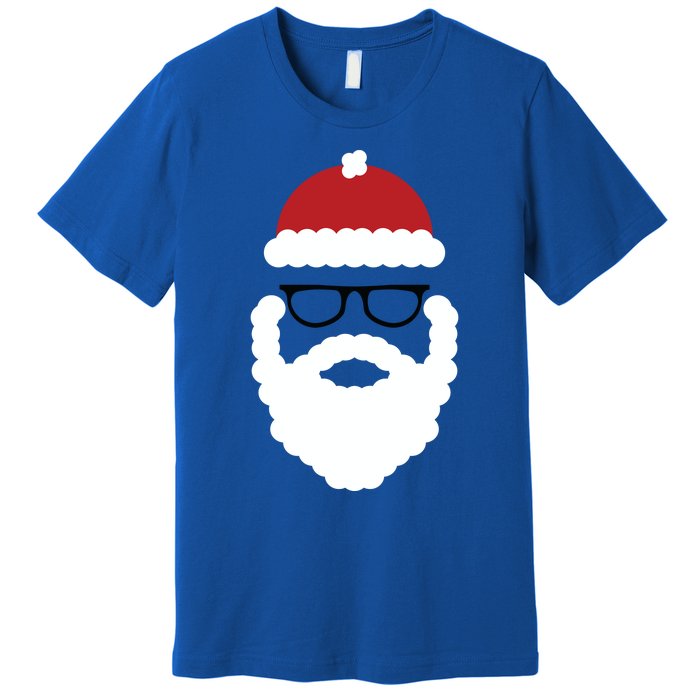 Brooklyn Surf Hipster Santa Christmas Gift Premium T-Shirt