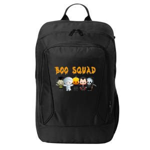 Boo Squad Halloween Trick Or Treating Group Gift City Backpack