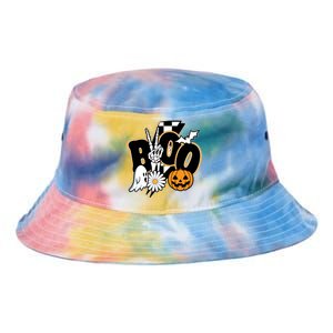 Boo Spooky Halloween Cute Tie Dye Newport Bucket Hat