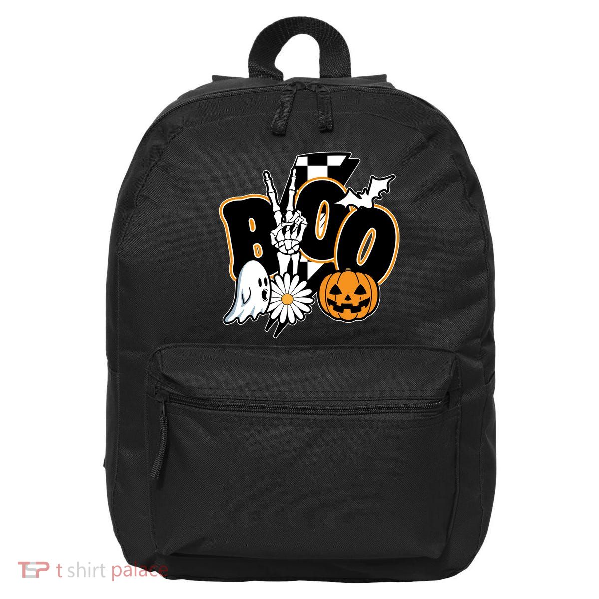 Boo Spooky Halloween Cute 16 in Basic Backpack