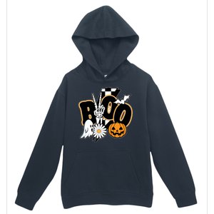 Boo Spooky Halloween Cute Urban Pullover Hoodie