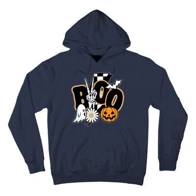 Boo Spooky Halloween Cute Tall Hoodie