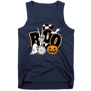 Boo Spooky Halloween Cute Tank Top