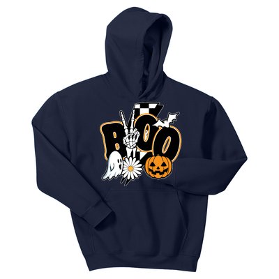 Boo Spooky Halloween Cute Kids Hoodie