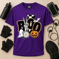 Boo Spooky Halloween Cute Cooling Performance Crew T-Shirt