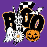Boo Spooky Halloween Cute Tall T-Shirt