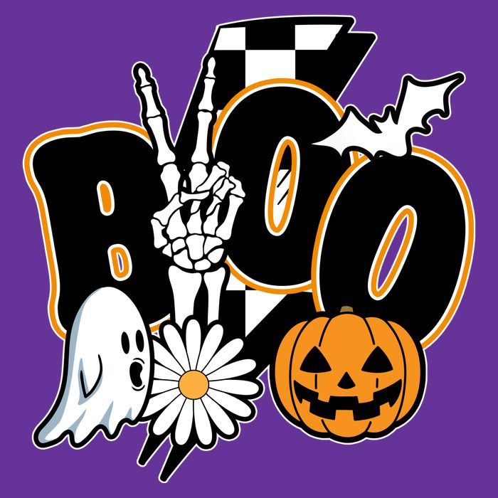 Boo Spooky Halloween Cute Tall T-Shirt