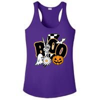 Boo Spooky Halloween Cute Ladies PosiCharge Competitor Racerback Tank