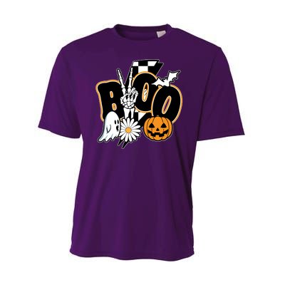 Boo Spooky Halloween Cute Performance Sprint T-Shirt