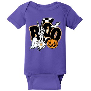 Boo Spooky Halloween Cute Baby Bodysuit