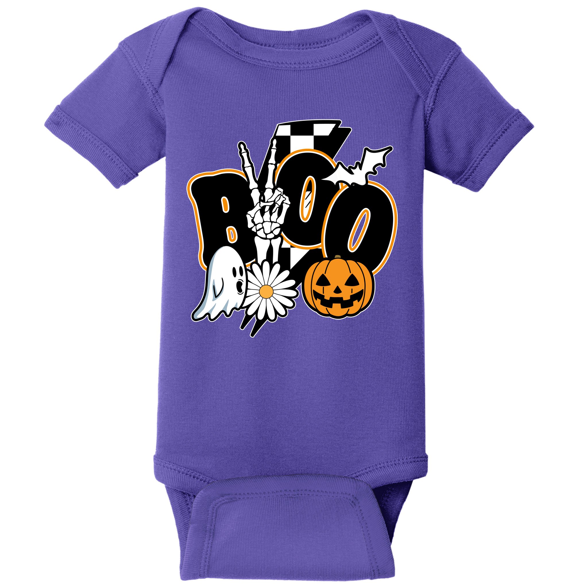 Boo Spooky Halloween Cute Baby Bodysuit