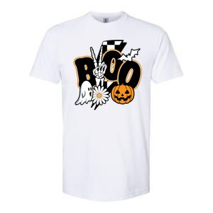 Boo Spooky Halloween Cute Softstyle CVC T-Shirt