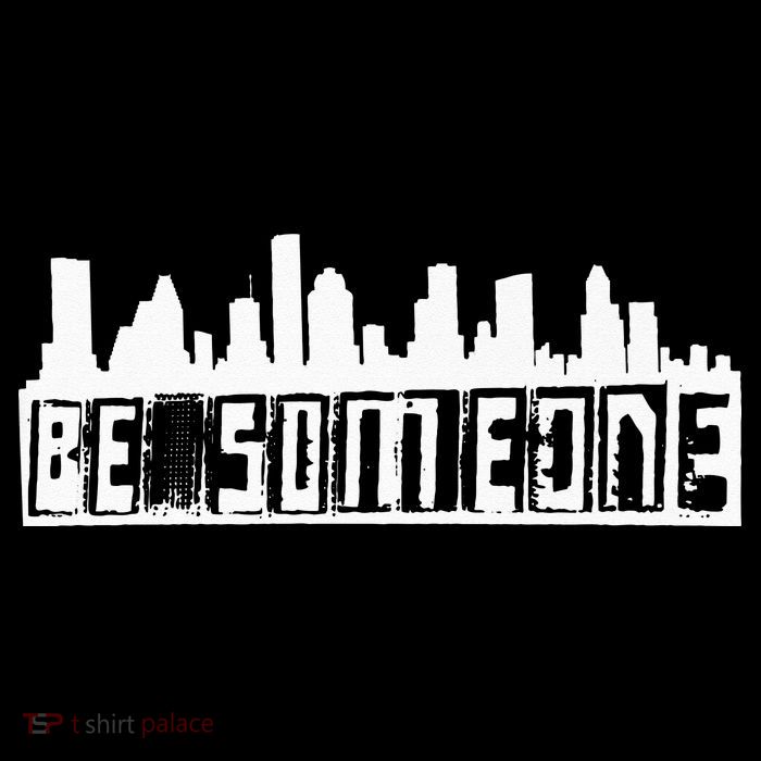 Be Someone H Town Houston Texas Skyline Premium T-Shirt