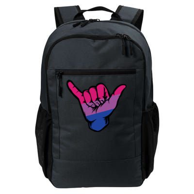 Bisexual Shaka Hand Bi Pride Flag Bisexual Pride Day Daily Commute Backpack