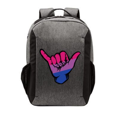 Bisexual Shaka Hand Bi Pride Flag Bisexual Pride Day Vector Backpack